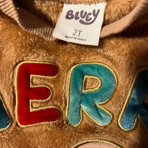 Bluey & Bingo Toddler Sweatshirt / Size 2T - Picture 3 of 4